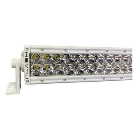 Plashlights 30In Xx-Series Led Light Bar - 5W - Curved - White Housing PLAXX-30-5W-WHT-R